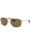 Ray-Ban RB3654-001/73 Montures de Lunettes, Oro, 60.0 Mixte Adulte