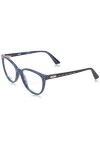 MOSCHINO Mos596 Lunettes de Soleil, marbre-Bleu, 54 Femme