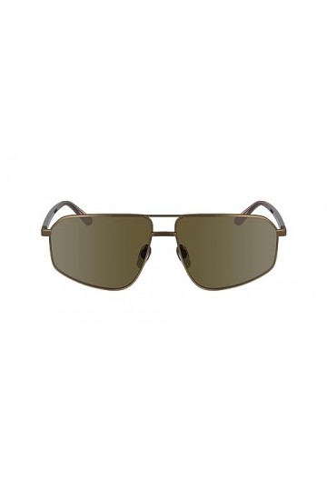 Calvin Klein CK23126S Sunglasses, 770 Matte Amber Gold, Taille Unique Unisex