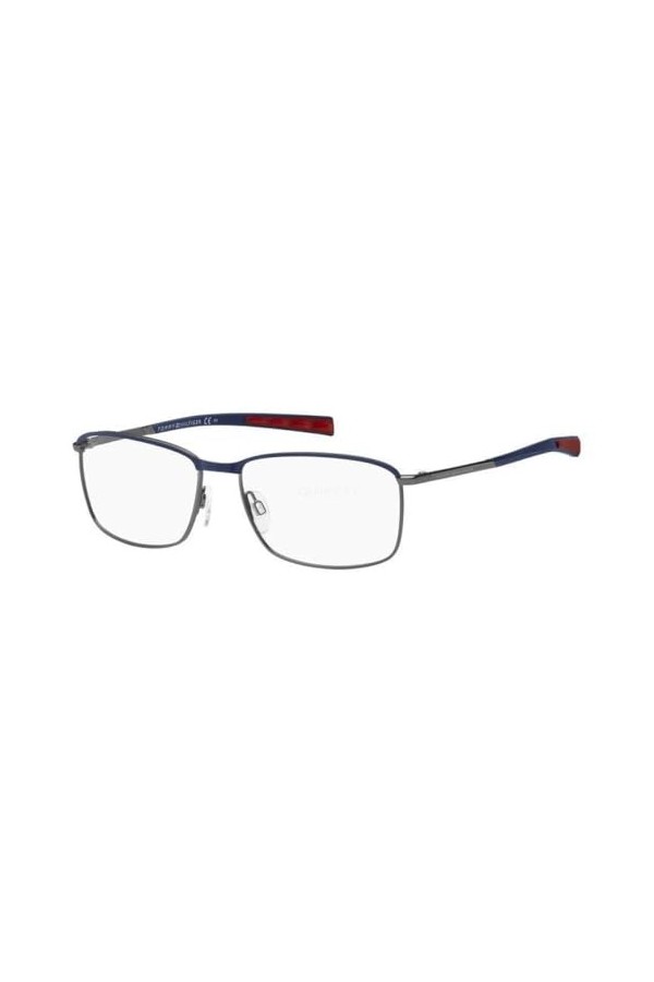 Tommy Hilfiger Th 1954 Sunglasses, Matte Blue Dark Ruthenium, 56 Unisex