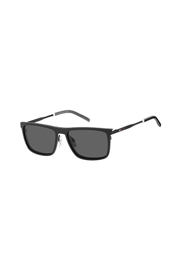 Tommy Hilfiger Th 1803/cs Sunglasses, 003/M9 Matt Black, 58 Unisex