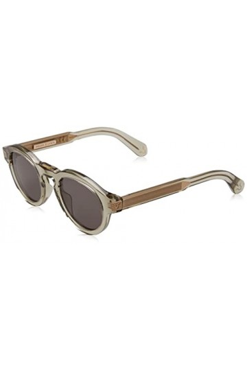 Police SPLB33 Sunglasses, Verde TRASPARENTE LUCIDO, 47 Unisex