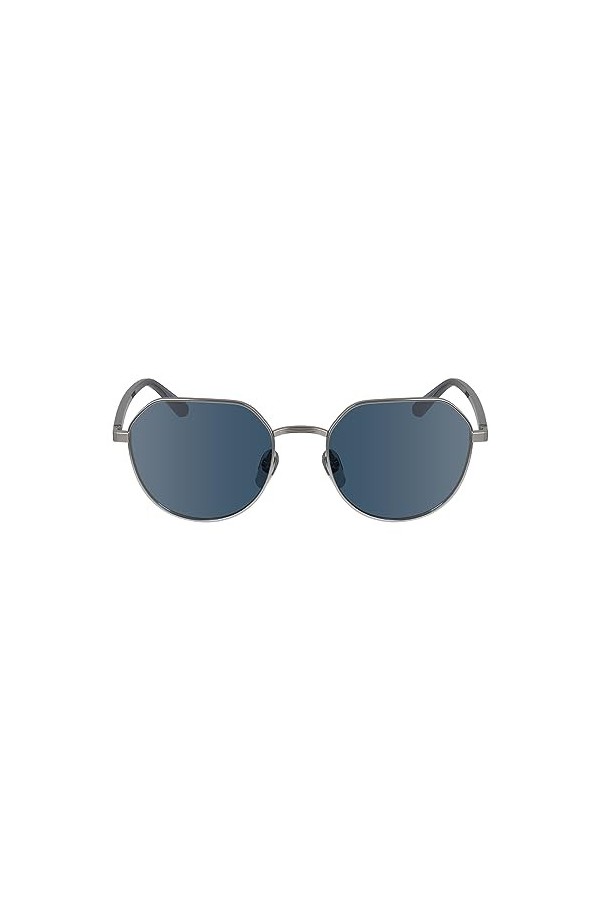 Calvin Klein CK23125S Sunglasses, 015 Matte Light Gunmetal, Taille Unique Unisex