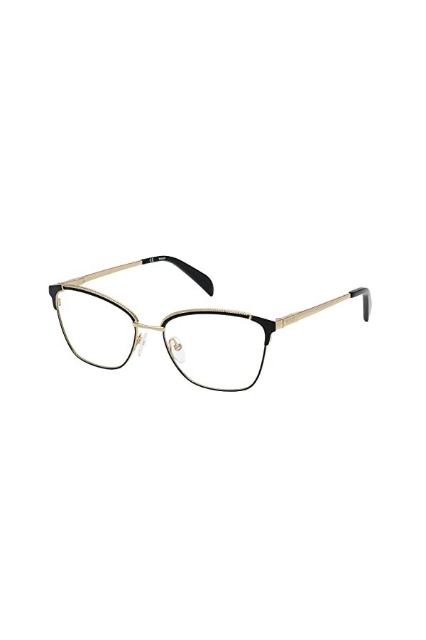 TOUS Vto431 Lunettes de Soleil, Shiny Light Gold W/Coloured Parts, 55 Femme