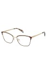 TOUS Vto431 Lunettes de Soleil, Shiny Light Gold W/Coloured Parts, 55 Femme