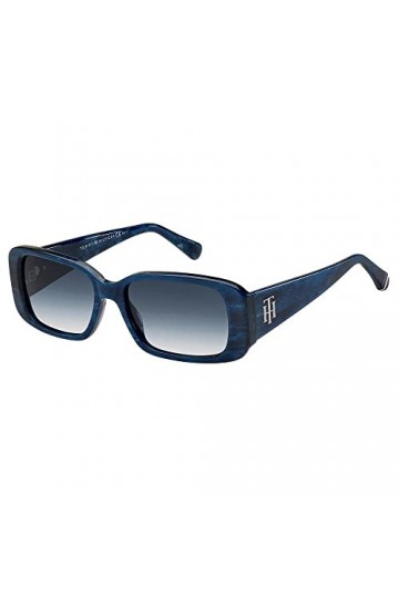 Tommy Hilfiger Th 1966/s Sunglasses, NUM/08 Marble Blue, 54 Unisex