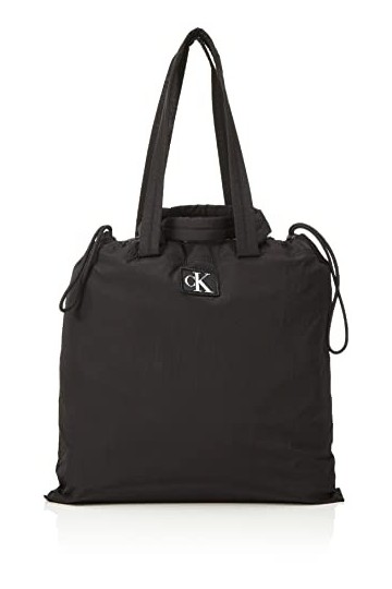 Calvin Klein Jeans CITY NYLON SQ REV TOTE38, noir