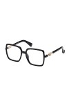 MaxMara MM5108-H Lunettes de Soleil, Noir Brillant, 55/17/140 Femme