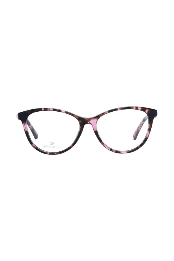 Swarovski Sk5341 Lunettes de Soleil, Multicolore Havana , 52 Femme