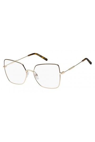 Marc Jacobs Marc 591 Sunglasses, Gold Brown, 57 Unisex