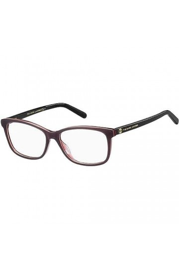 Marc Jacobs Marc 558 Sunglasses, Grey Burgundy, 53 Unisex