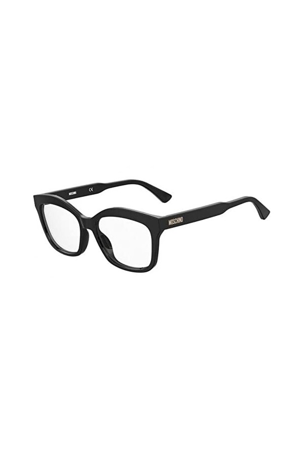 MOSCHINO Mos606 Lunettes de Soleil, Noir, 53 Femme