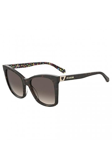 Moschino Love Mol034/s Sunglasses, 086/HA Havana, 55 Unisex