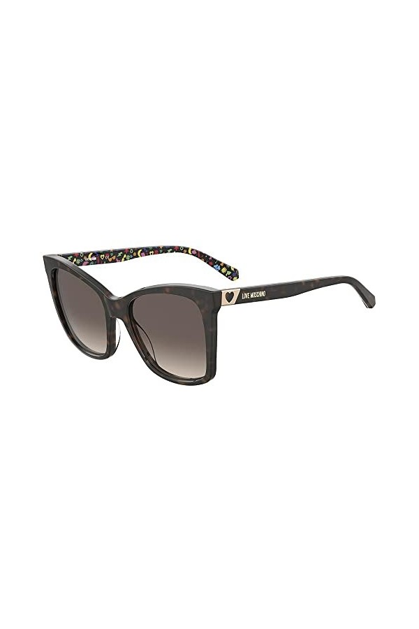 Moschino Love Mol034/s Sunglasses, 086/HA Havana, 55 Unisex