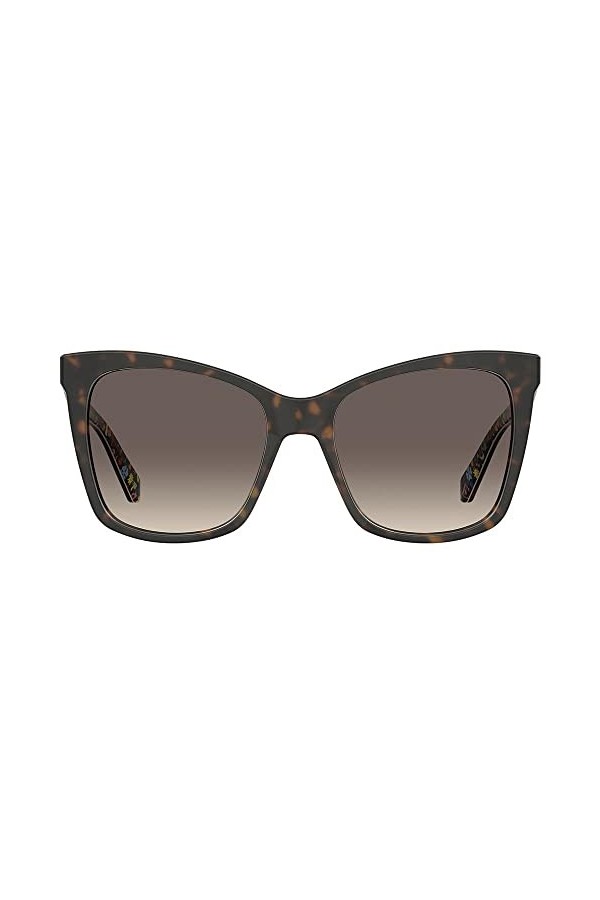 Moschino Love Mol034/s Sunglasses, 086/HA Havana, 55 Unisex
