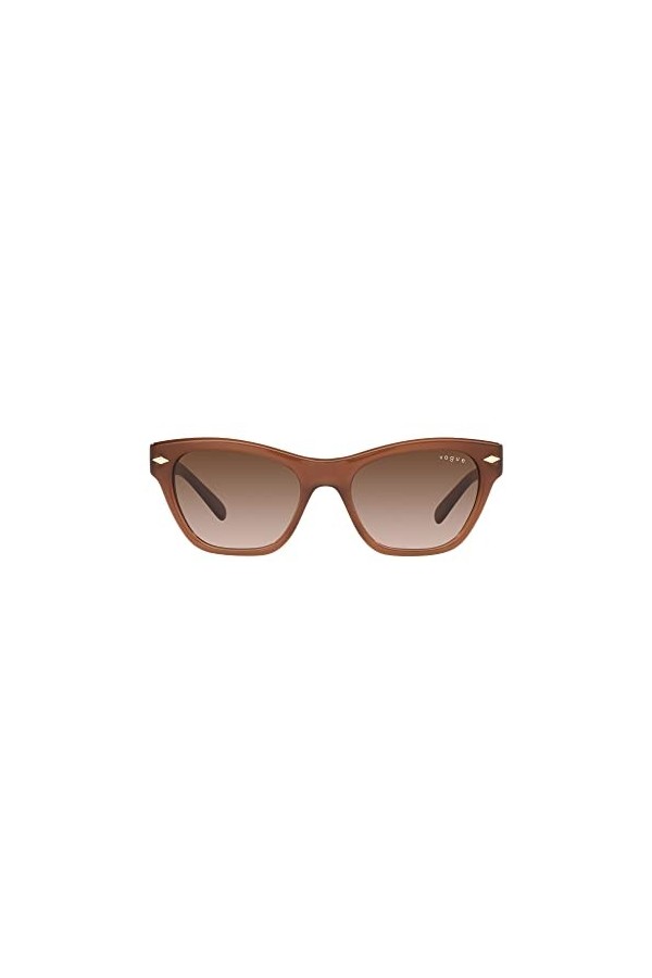 Vogue Femme Lunettes de Soleil, Marron Opale/Marron ombré, Taille Unique