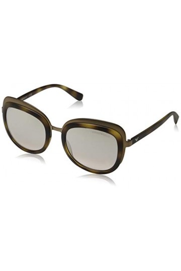 Emporio Armani 0ea2058 32018z 53 Montures de Lunettes, Marron Matte Bronze/Matte Havana , Femme