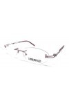 Lagerfeld 4459 30 Lunettes de vision pour femme, rose lilas ovale