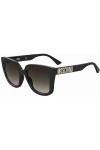 Moschino Mos146/s Sunglasses, 807/HA Black, 55 Unisex