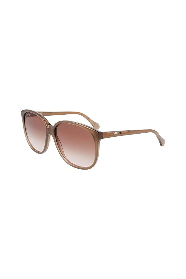 Lacoste L949s Lunettes de Soleil, Marron Opaline , 60 Femme
