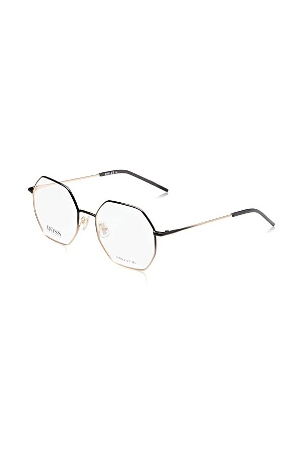 Hugo Boss Boss 1335 Sunglasses, 7WS/18 BLK Grad GD, 54 Unisex