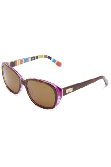 KATE SPADE Lunettes de soleil HILDE/P/S X72P Écailles/Violet à rayures 54MM