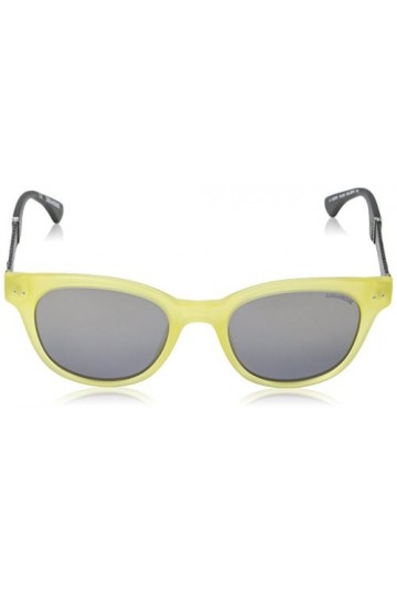 Zadig & Voltaire Szv007 Lunettes De Soleil, Gris Matt Milky Yellow , Taille Unique Femme
