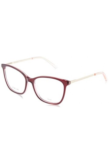 Moschino Love Glasses Mol622 Lhf 54/16/140 Women Sunglasses, LHF/16 Burgundy, 54 Unisex
