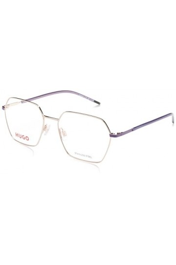 Hugo Boss Gafas Vista HG 1279 S9e 55/17/140 Mujer Sunglasses, S9E/17 Gold Violet, 55 Unisex