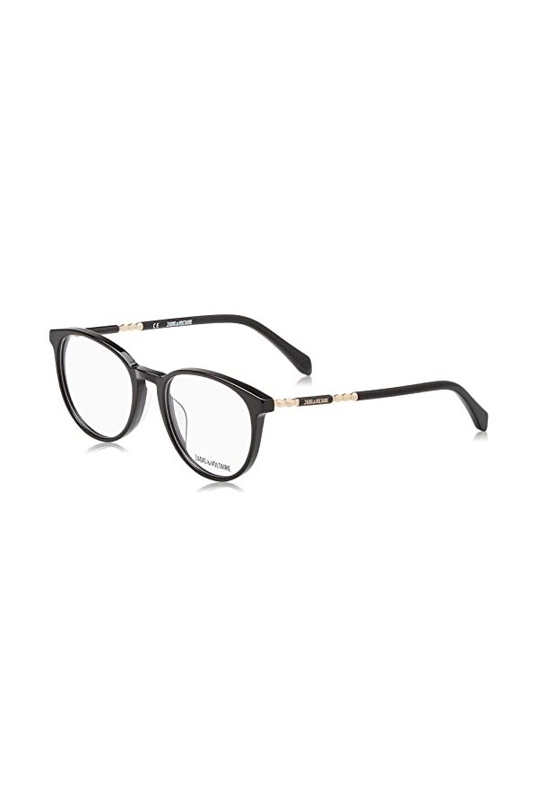 Zadig & Voltaire Vzv295 Lunettes de Soleil, Marron + Havana Clair, 51 Femme