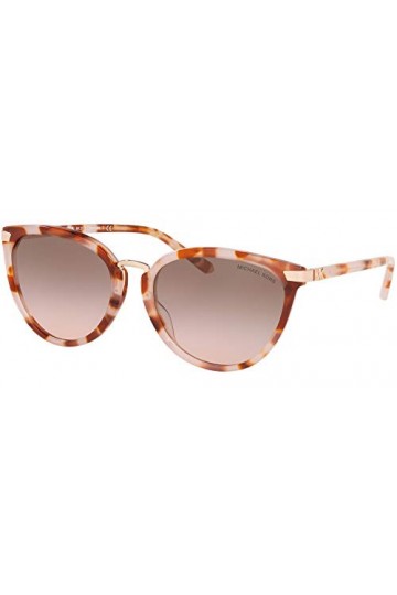 Michael Kors MK2103-379111 Lunettes de Soleil, Havana/Rosa, 56/18/140 Femme