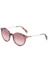Tous Stob41 Lunettes de Soleil, Shiny Havana + Azure, 51 Femme