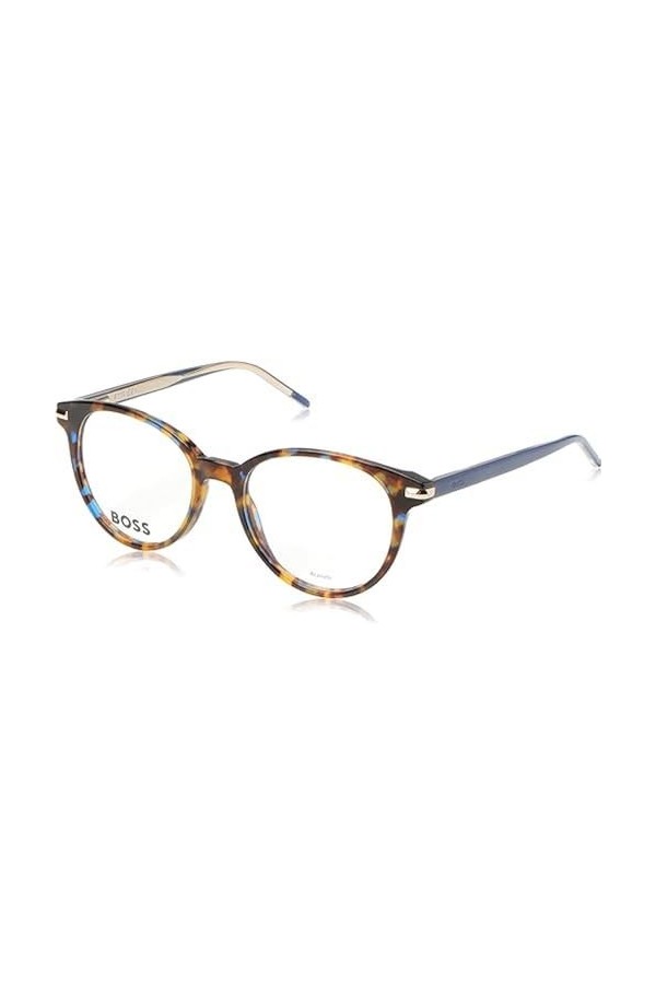 Hugo Boss Boss 1270 Sunglasses, JBW/17 Blue Havana, 49 Unisex