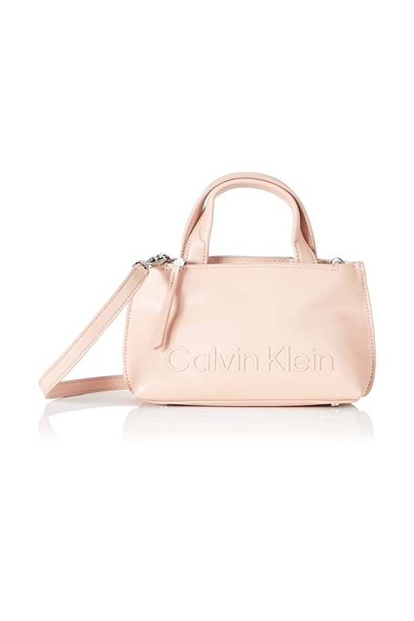 Calvin Klein CK Set Mini Tote, Fourre-Tout Femme, Noir, Taille Unique