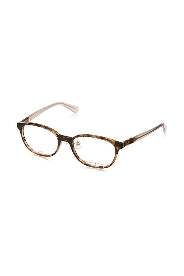 Kate Spade Jelissa/F Sunglasses, Havana Beige, 51 Unisex