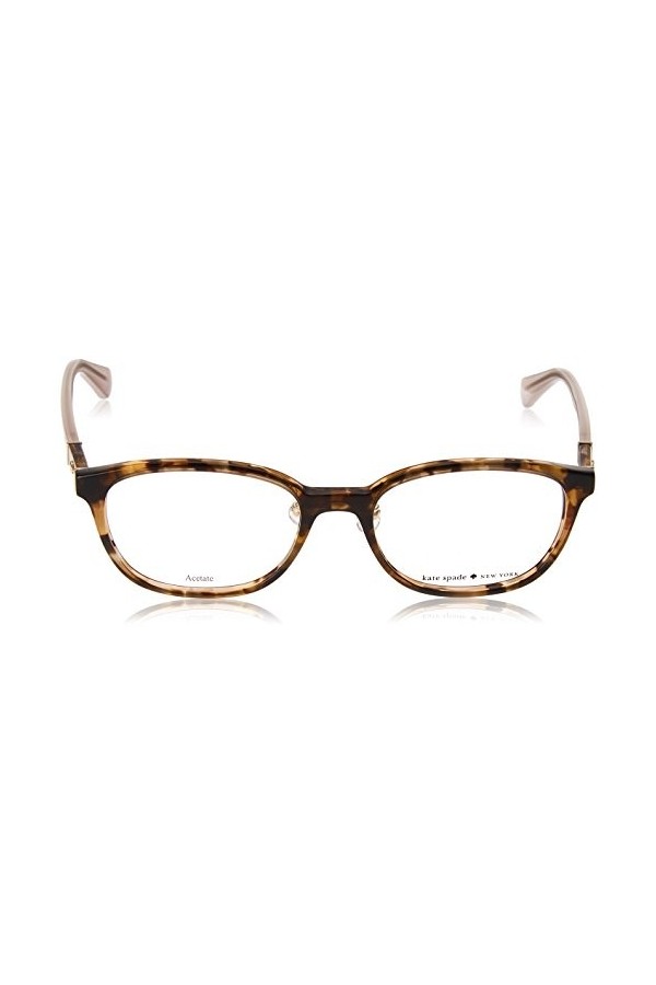 Kate Spade Jelissa/F Sunglasses, Havana Beige, 51 Unisex