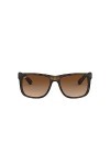 New Ray Ban Justin Sunglasses RB4165 Tortoise 710/13 55mm Brown Gradient UV Lens