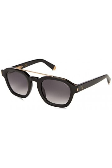 Police SPLC47 Sunglasses, Nero Super Black, 50 Unisex