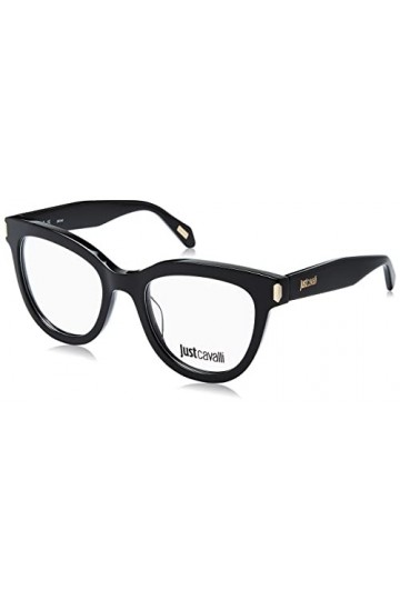 Just Cavalli Vjc004 Lunettes de Soleil, Noir Brillant, 51 Femme