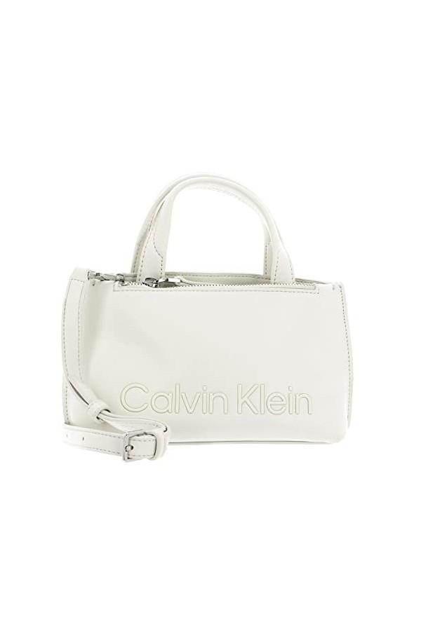 Calvin Klein CK Set Mini Tote, Fourre-Tout Femme, Noir, Taille Unique