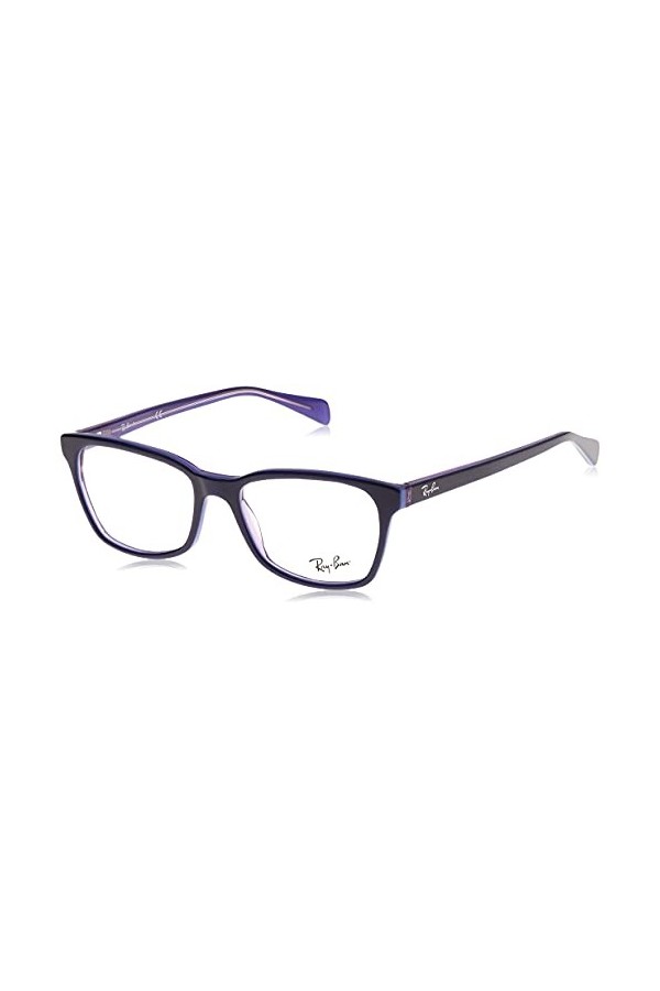 Ray-Ban 0RX 5362 5776 54 Lunettes de Soleil, Bleu Topo Blue/Lt Blue/Transp Violet , Femme