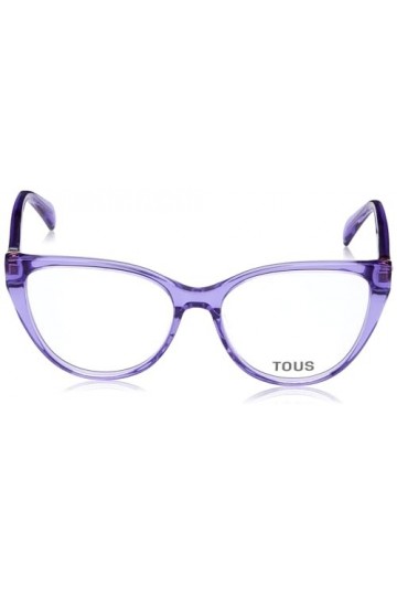 TOUS Eyeglass Frame Vtob95s Shiny Transp.Violet 54/16/135 Femme Lunettes de Soleil, Violet Brillant