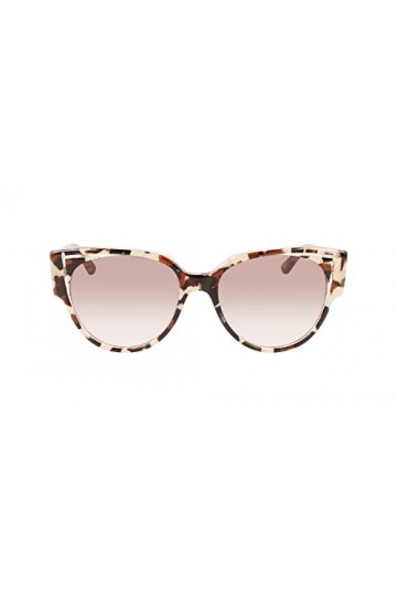 KARL LAGERFELD Kl6068s Lunettes de Soleil, Tortoise/Crystal, 55 Femme