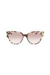 KARL LAGERFELD Kl6068s Lunettes de Soleil, Tortoise/Crystal, 55 Femme