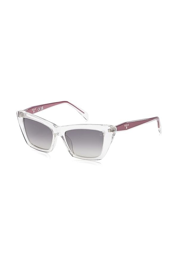 TOUS Stob45 Lunettes de Soleil, Shiny Crystal, 54 Femme
