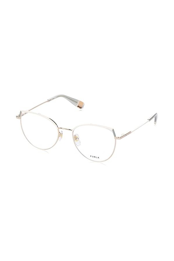 Furla Vfu585 Lunettes de Soleil, Shiny Rose Gold with Col.Parts, 51 Femme