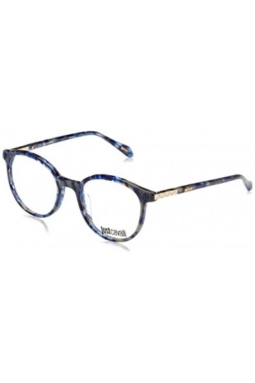Just Cavalli Vjc011 Lunettes de Soleil, Bleu, 50 Femme