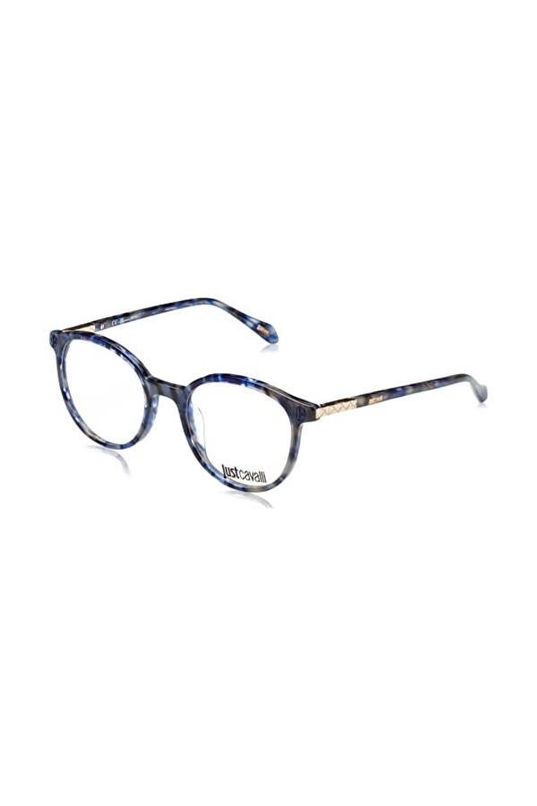 Just Cavalli Vjc011 Lunettes de Soleil, Bleu, 50 Femme