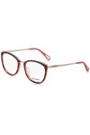 Zadig & Voltaire Vzv313 Lunettes de Soleil, Rayures Bicolores Rouges, 52 Femme
