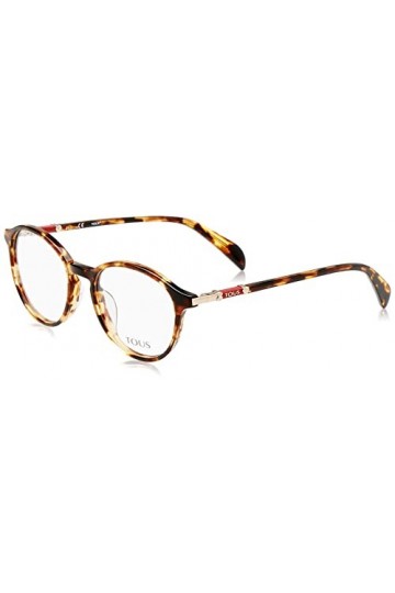 TOUS Vtob32 Lunettes de Soleil, Shiny Havana, 50 Femme